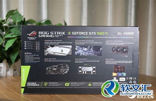 华硕ROG STRIX GTX 1660 Ti O6G GAMING拆解图赏